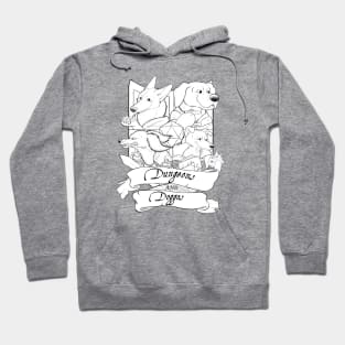 Dungeons and Doggos Emblem Hoodie